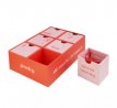 Adventkalender box red