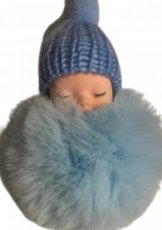 sleutelhanger baby blauw