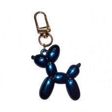 Sleutelhanger hondje blauw