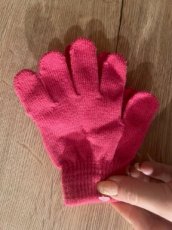 Handschoen kids roze