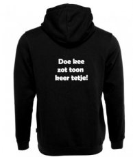 Hoodie doe keer zot toon keer tetje