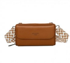 Klein crossbody tas camel