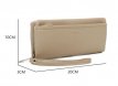 Portemonnee/clutch classy beige