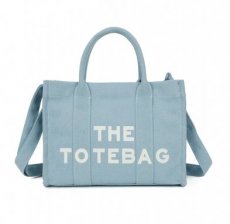 Tote bag linnen blauw