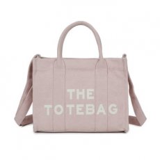 Tote bag linnen roze